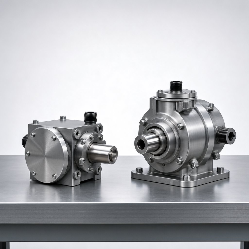 Gear pump vs piston pump khac nhau nhập khẩu Trung Quốc