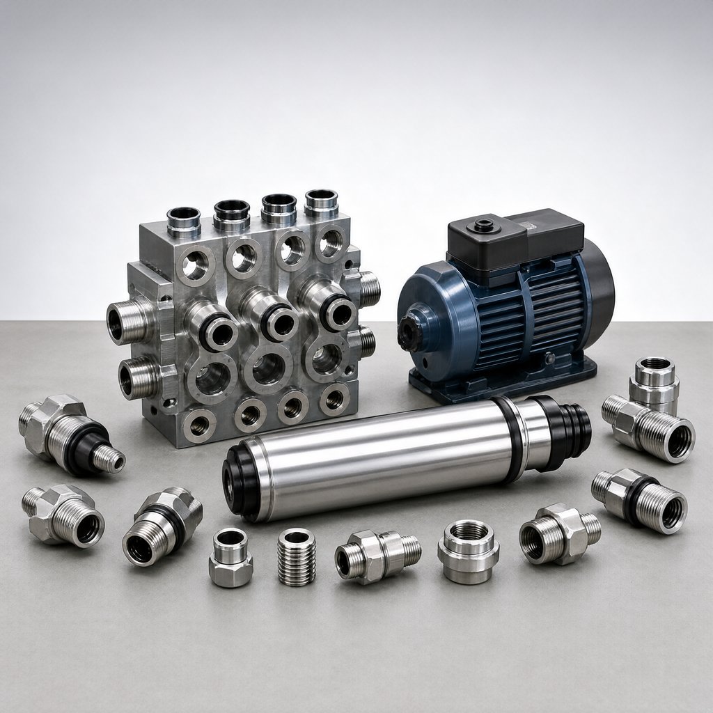 Phu kiện thủy lực tải TPHCM nhập khẩu Trung Quốc