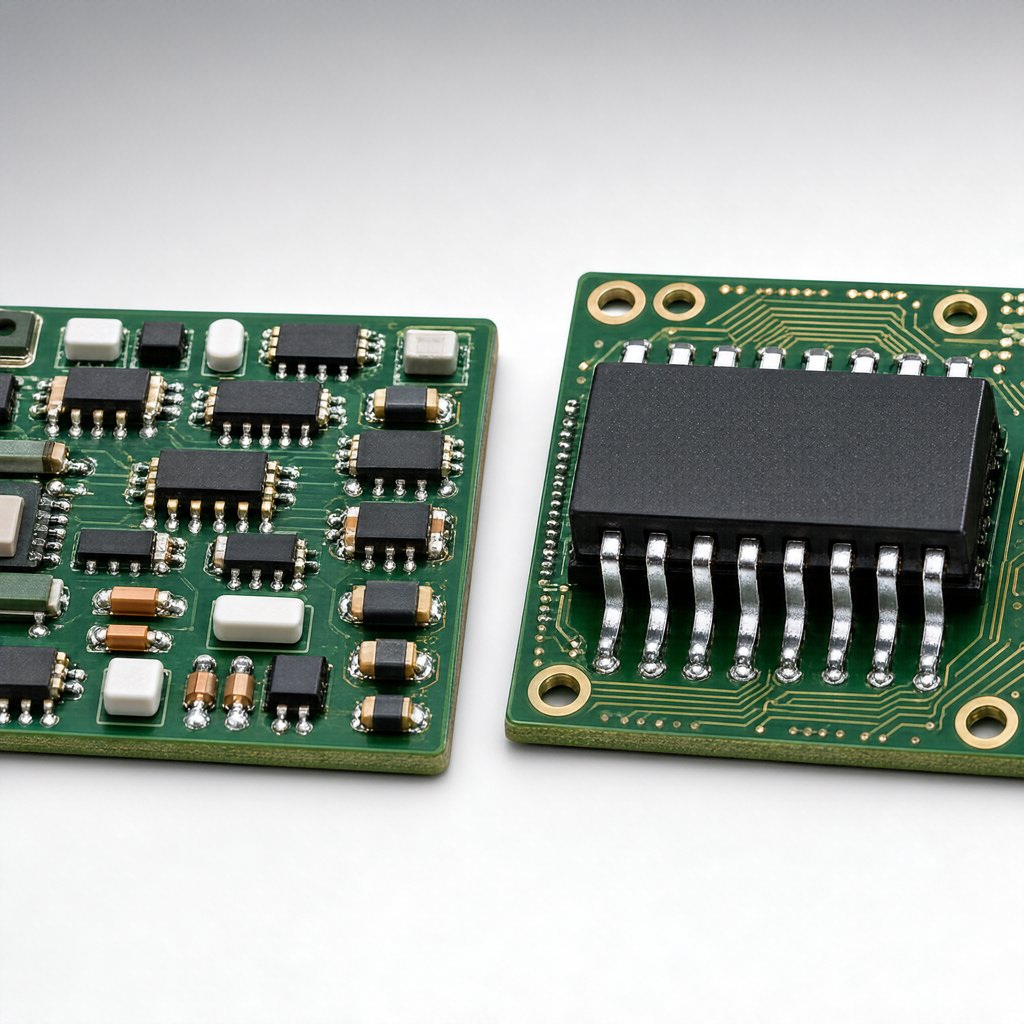 So sánh linh kiện SMD và DIP: Khac nhau thể nào nhập khẩu Trung Quốc