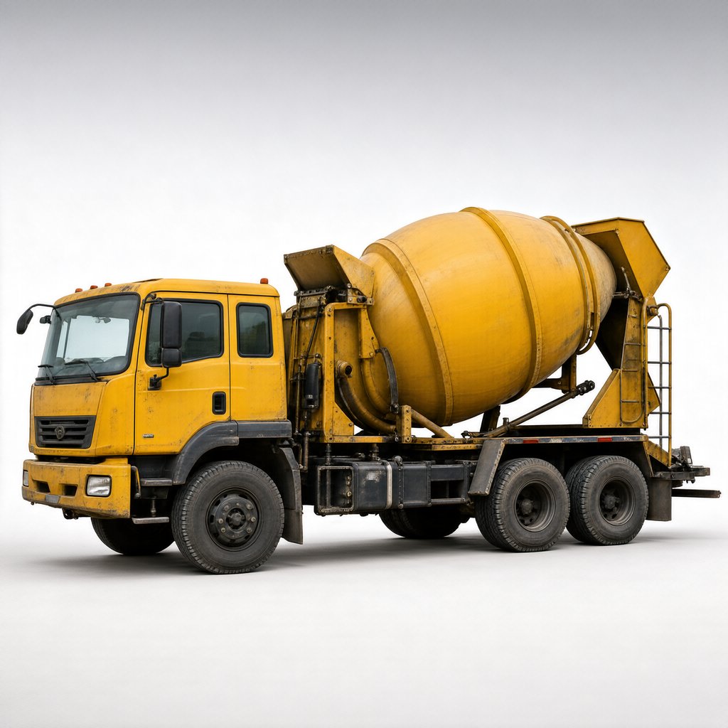 Xe trộn bê tông 8m3